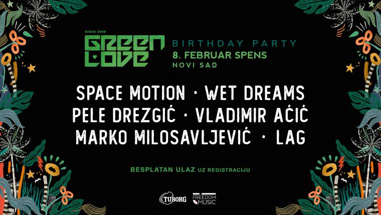 Green Love festival slavi rođendan i poklanja ulaznice